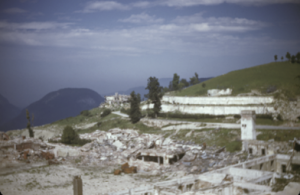The remains of the SS Barracks
